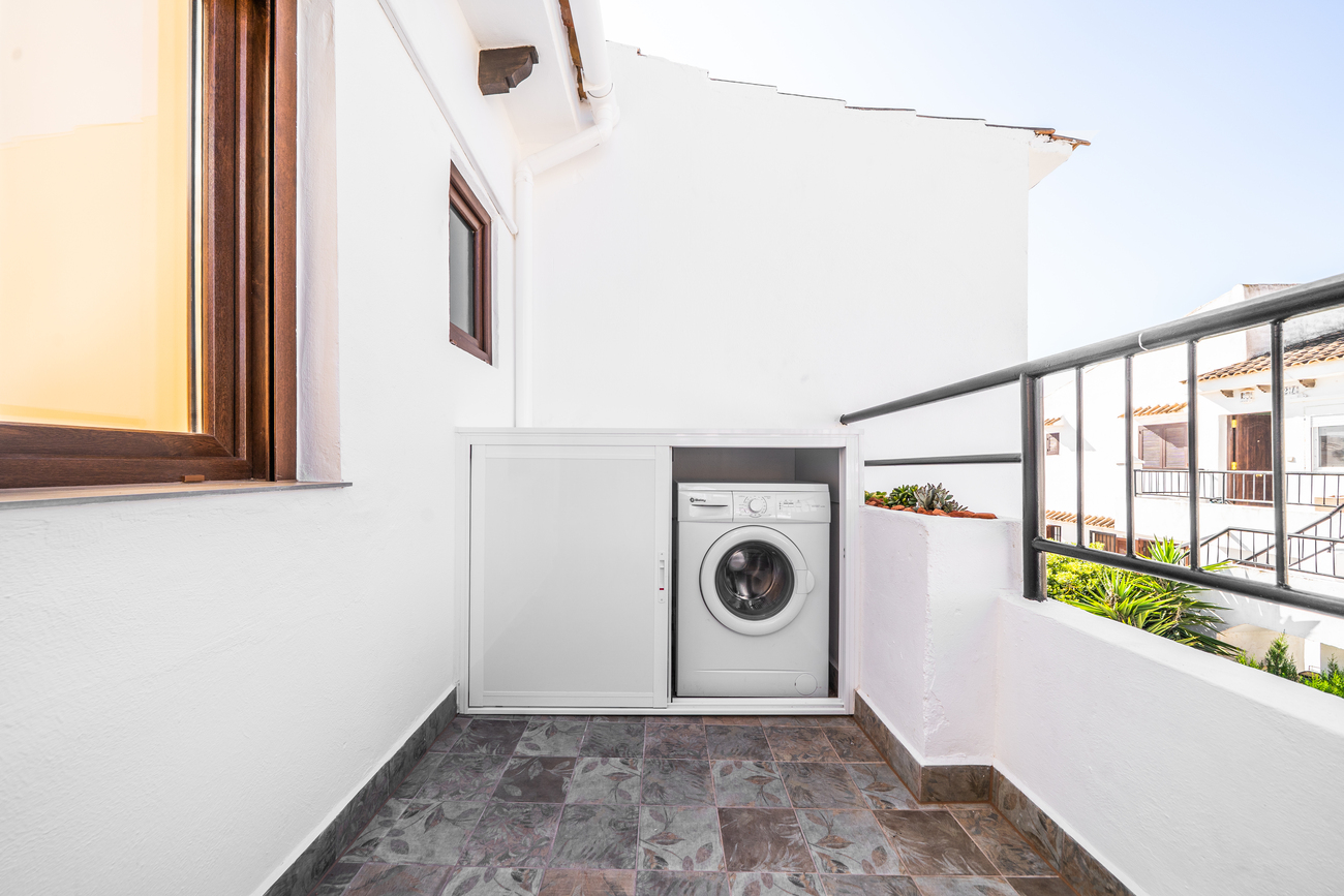 Garden in apartment for sale in Torrevieja