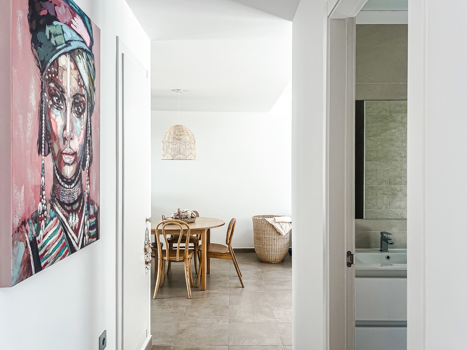 Living room in apartment for sale in San Javier