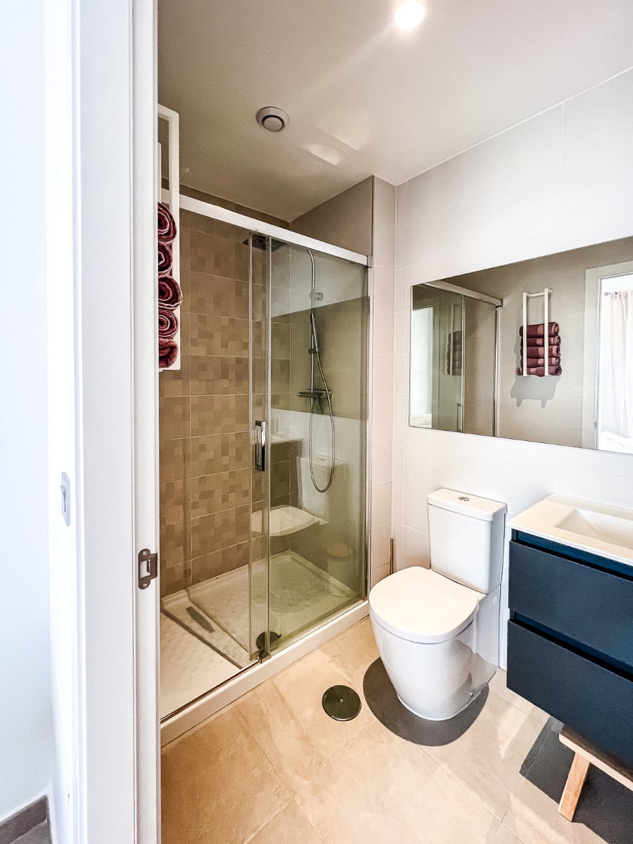 Pool area in apartment for sale in San Javier