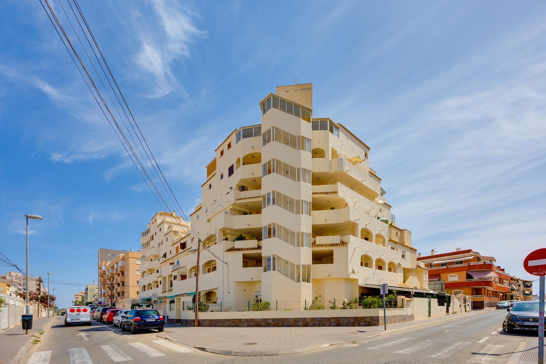 Pool area in apartment for sale in Torrevieja