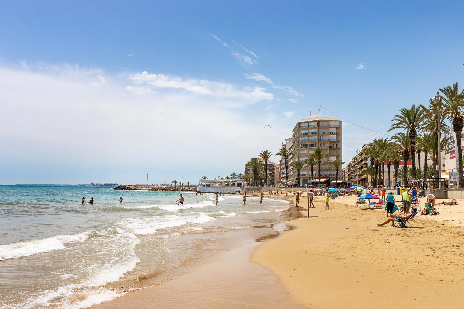 Bathroom in apartment for sale in Torrevieja
