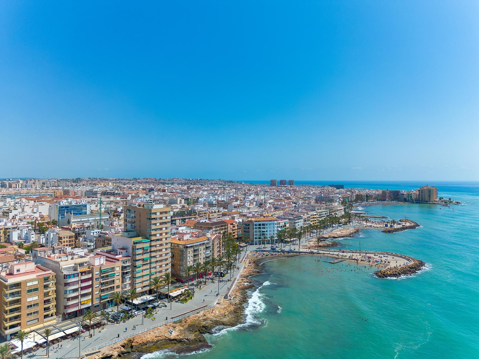 Terrace in apartment for sale in Torrevieja