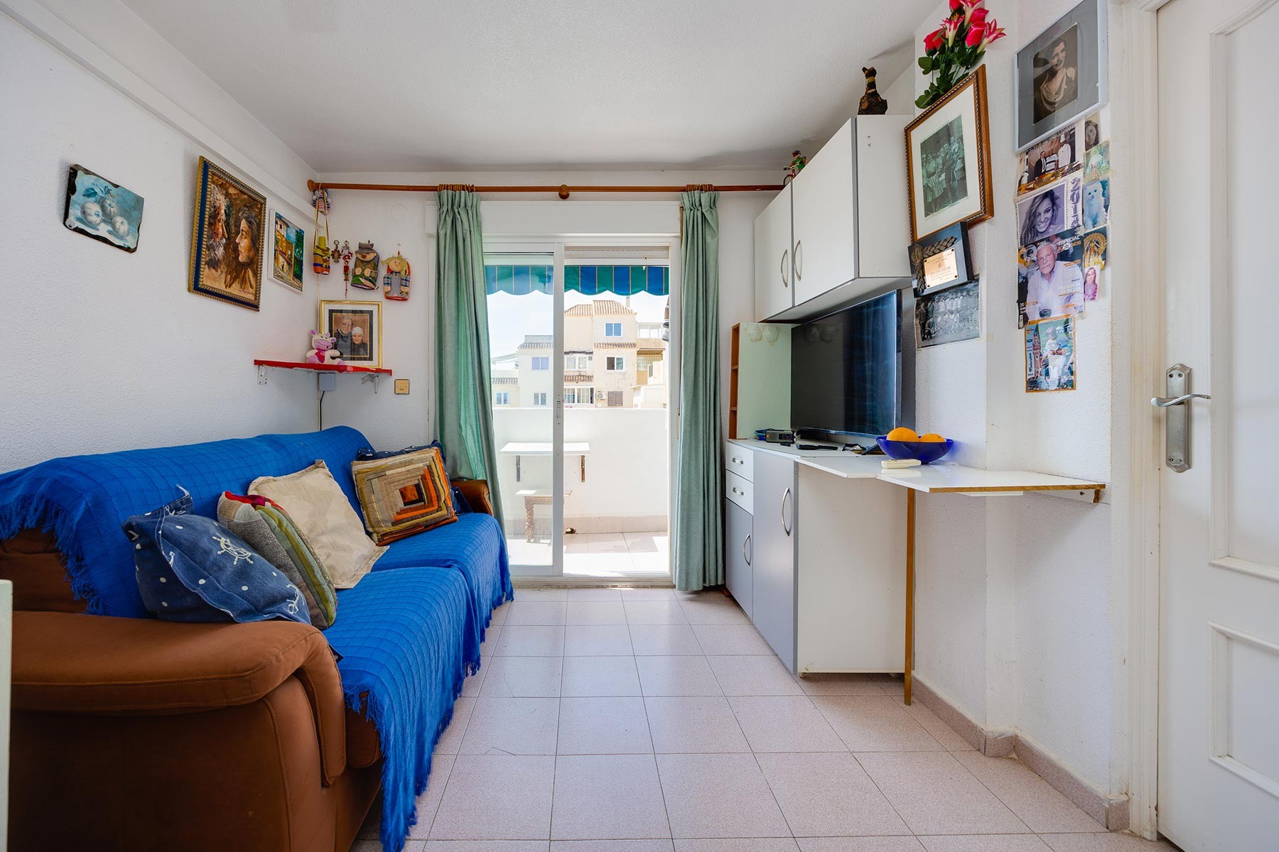 Garden in apartment for sale in Torrevieja