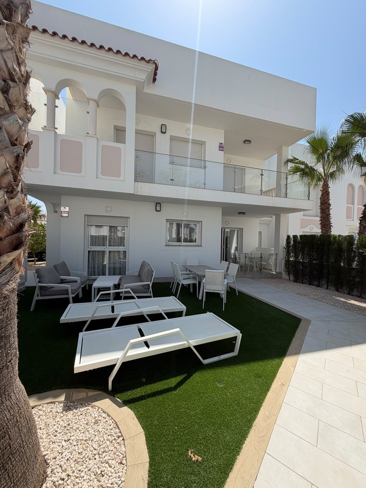 Garden in bungalow for sale in Ciudad Quesada