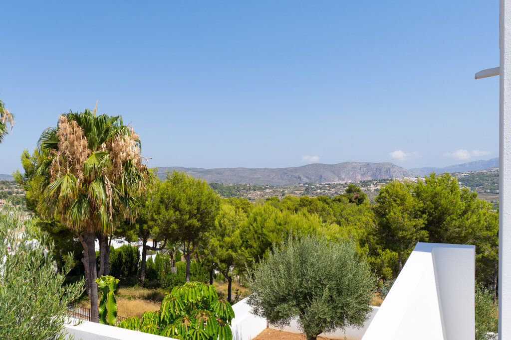 Terrace in villa for sale in Moraira