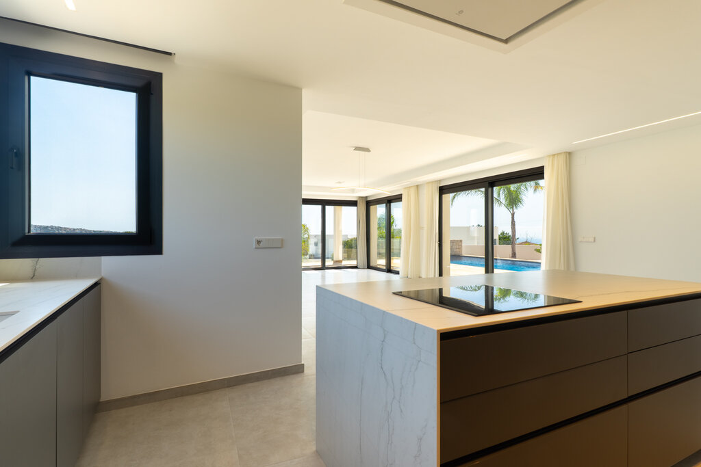 Exterior view in villa for sale in Moraira
