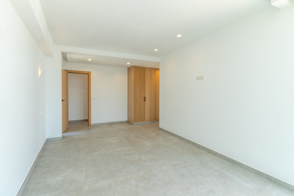 Pool area in villa for sale in Moraira