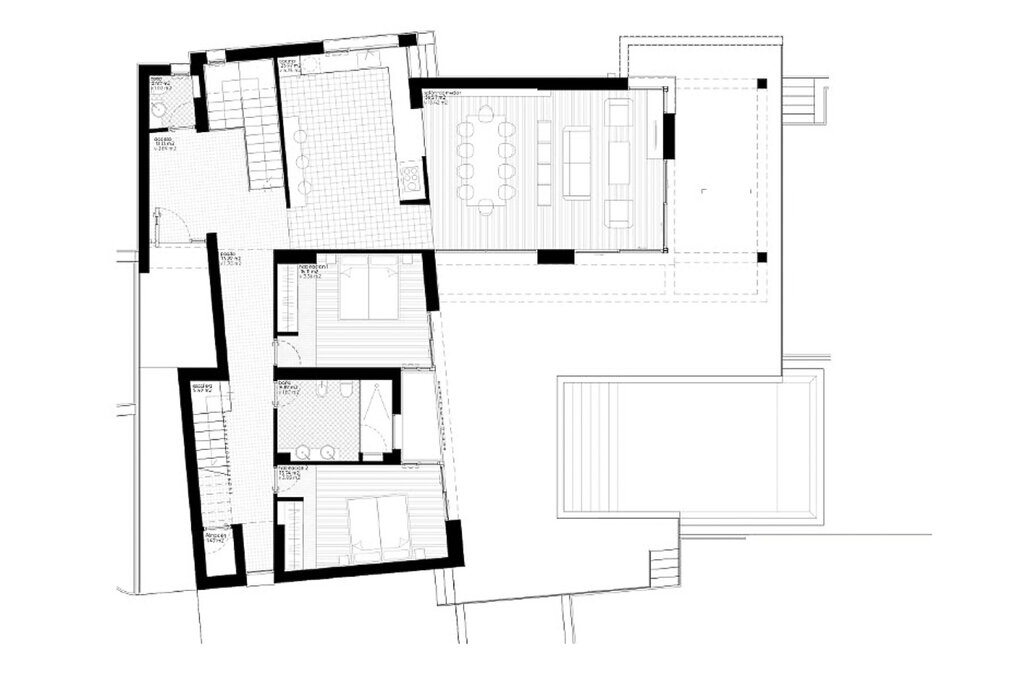 Luxury New-Build Villa with 360° Panoramic Views for Sale &10; &10; Located in a peaceful and exclusive residential area, this stunning newly built villa perfectly combines luxury, contemporary architecture, and a desirable south-facing orientation