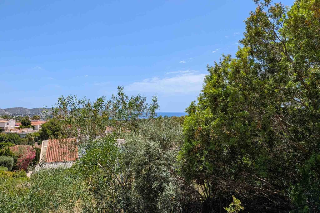 Exterior view in land for sale in Moraira