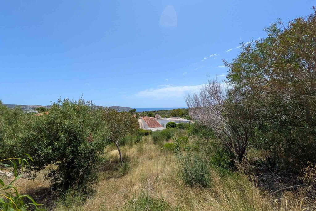 Terrace in land for sale in Moraira