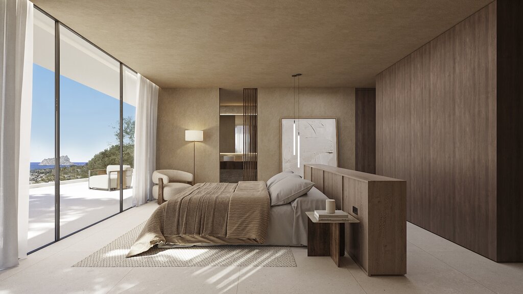 Bathroom in villa for sale in Benissa
