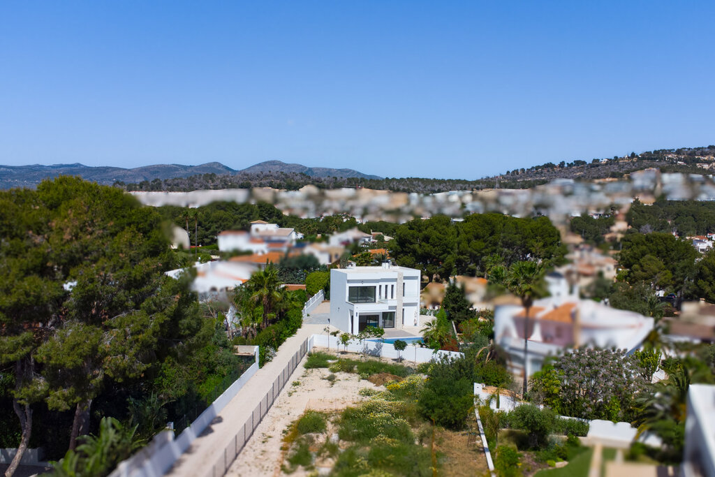 Terrace in villa for sale in Benissa