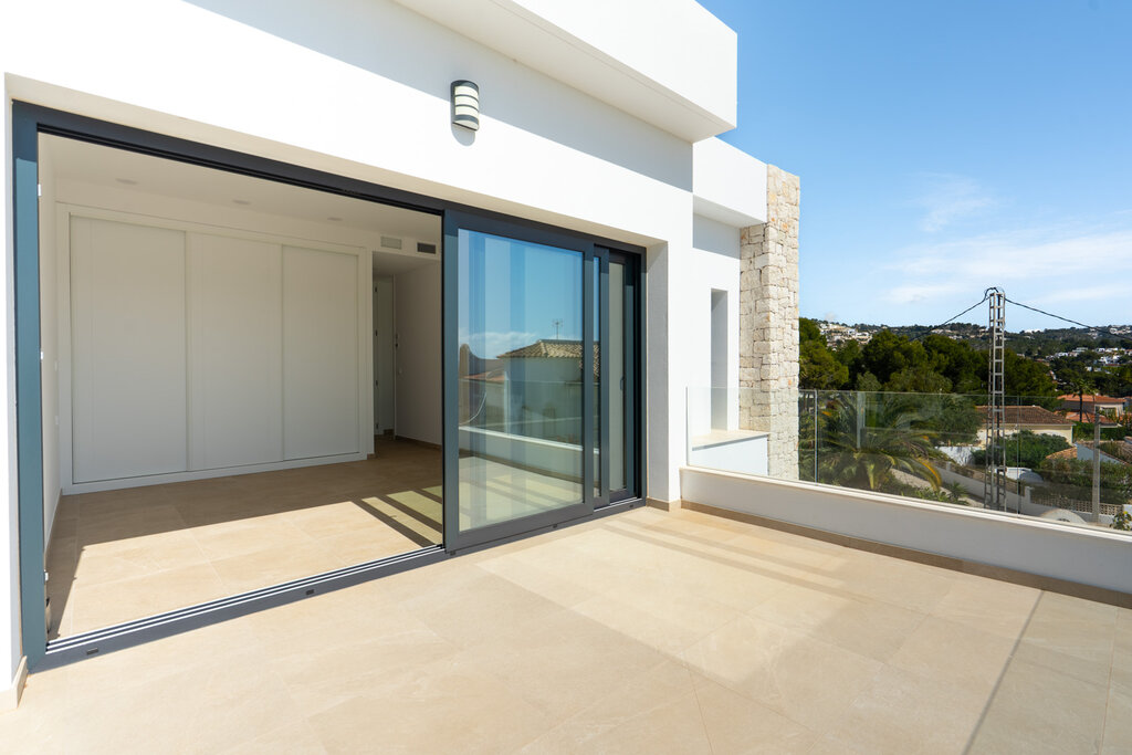 Dining area in villa for sale in Benissa