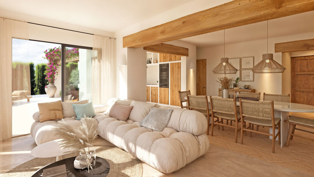 Exterior view in villa for sale in Moraira