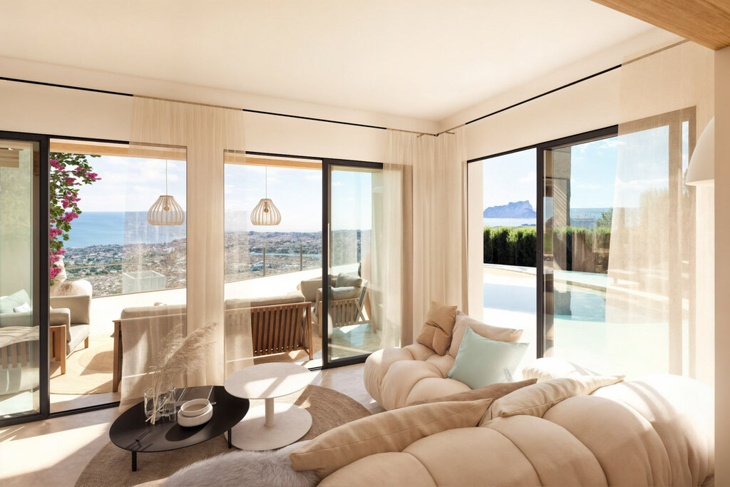 Dining area in villa for sale in Moraira