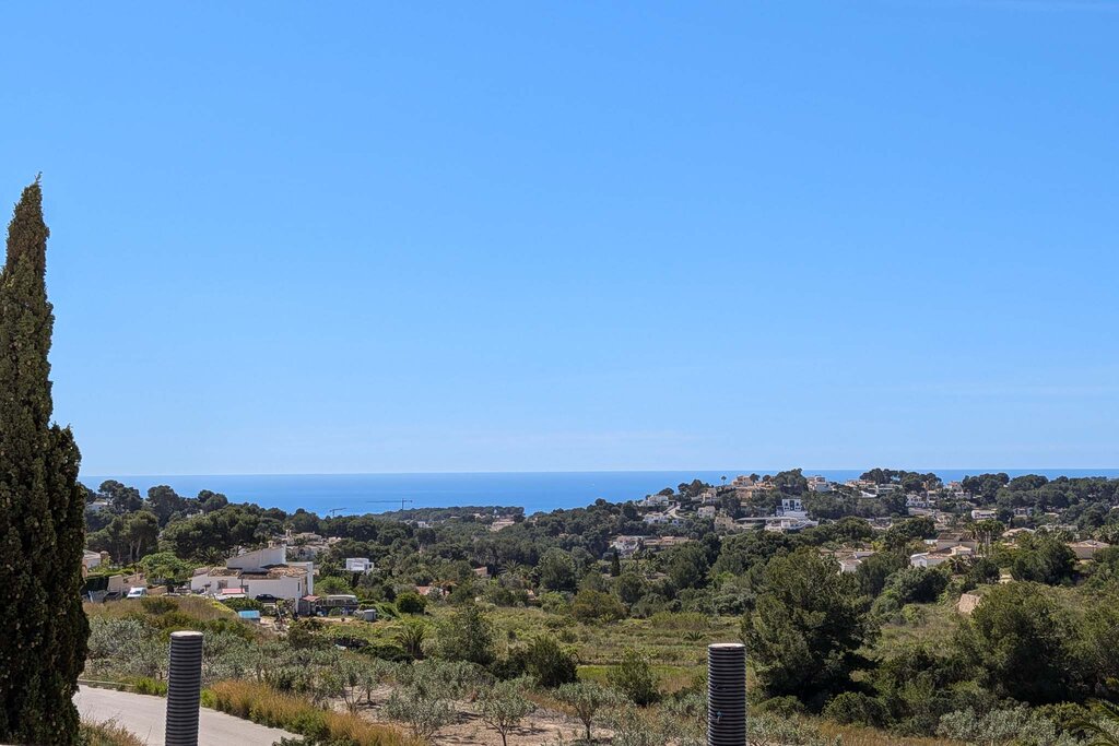 Garden in villa for sale in Moraira