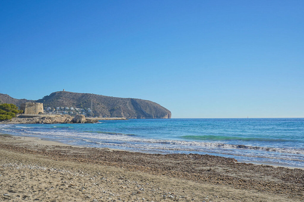 Garden in villa for sale in Moraira