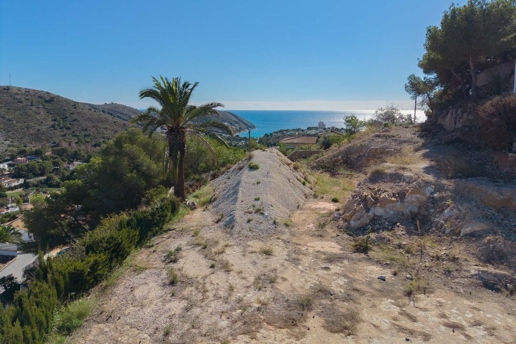 Exterior view in villa for sale in Moraira