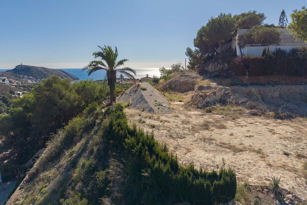 Terrace in villa for sale in Moraira