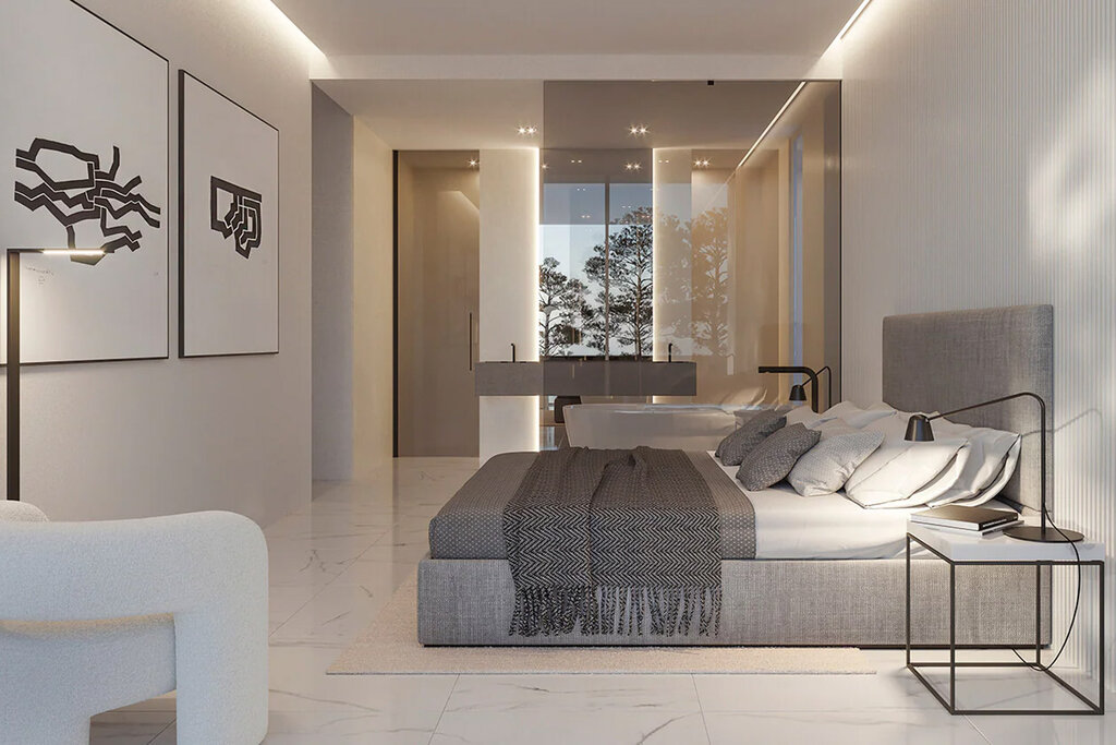 Garden in villa for sale in Moraira
