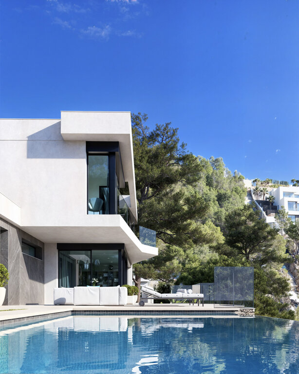 Garden in villa for sale in Benissa
