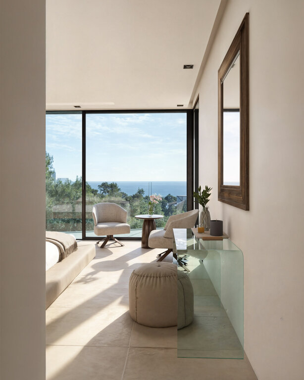 Garden in villa for sale in Benissa
