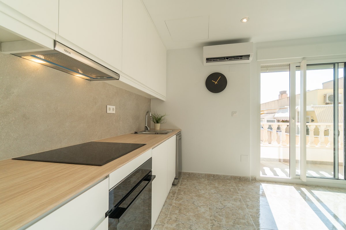 Garden in apartment for sale in Torrevieja