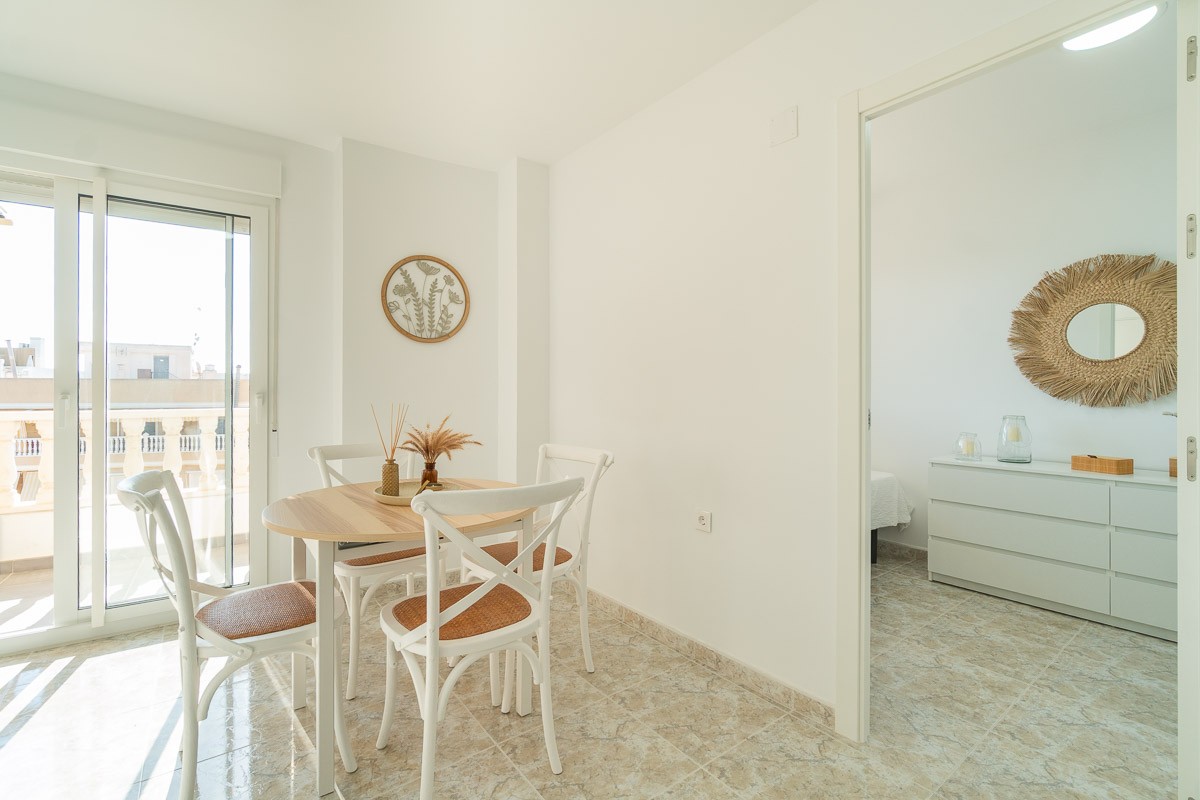 Garden in apartment for sale in Torrevieja