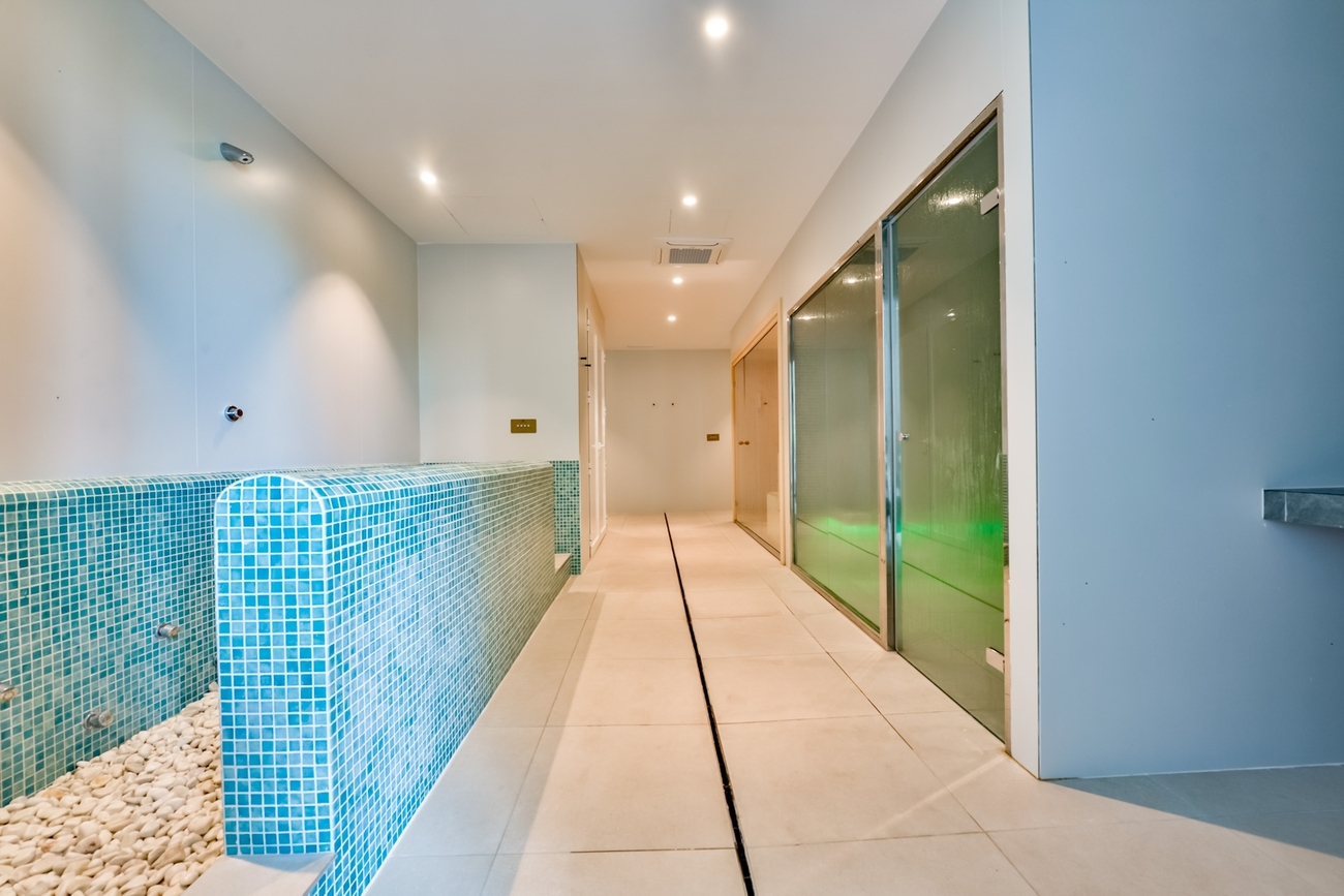 Pool area in apartment for sale in Alfas del Pi