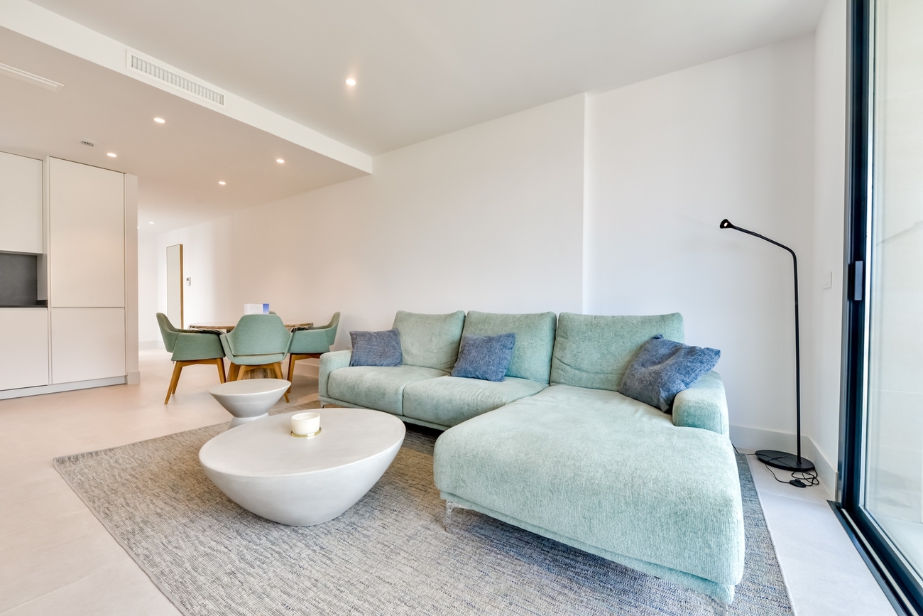 Pool area in apartment for sale in Alfas del Pi