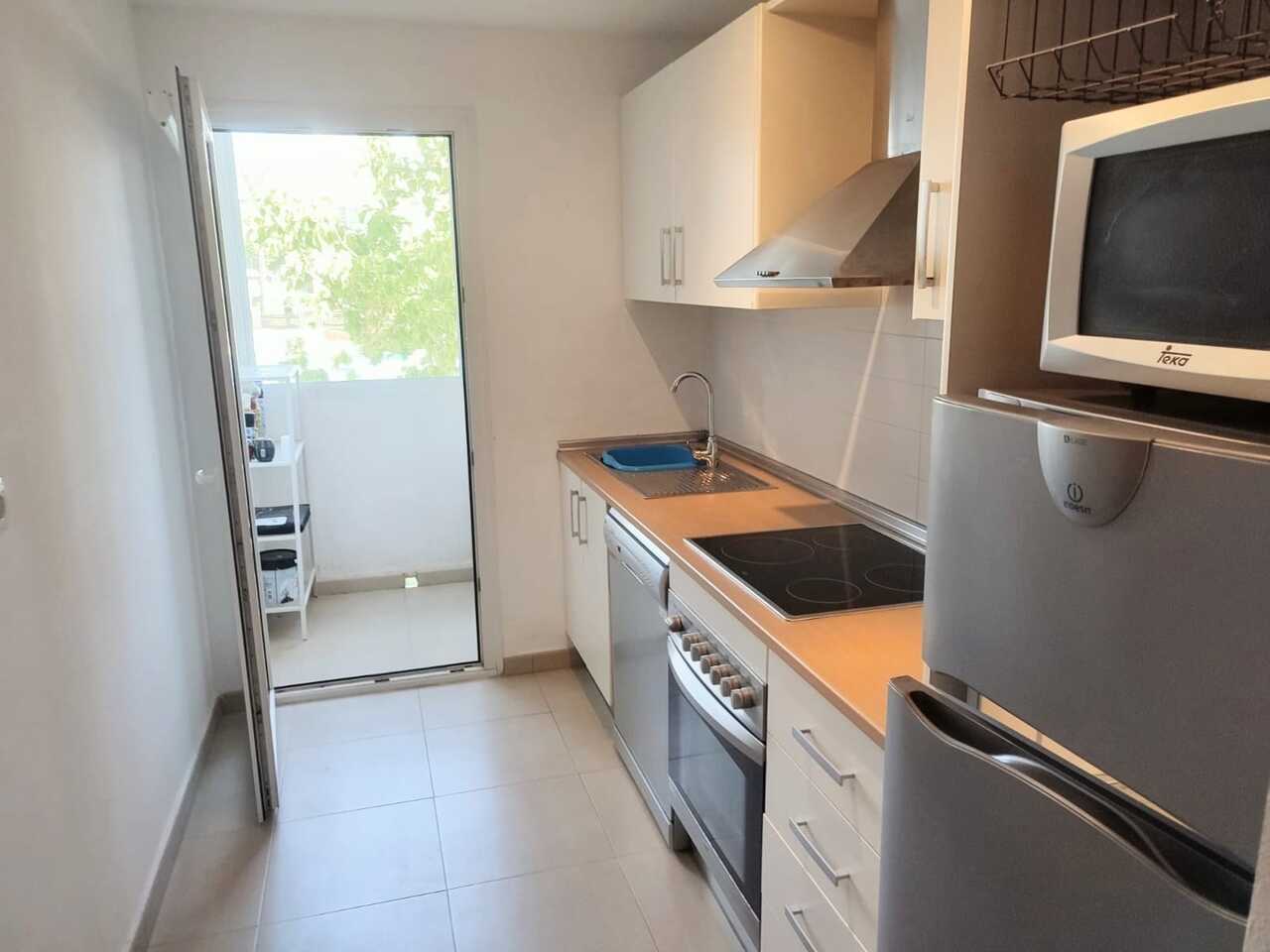 Living room in apartment for sale in Hacienda Riquelme Golf Resort