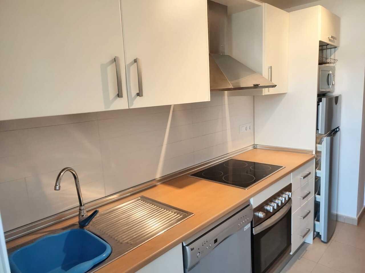 Kitchen in apartment for sale in Hacienda Riquelme Golf Resort