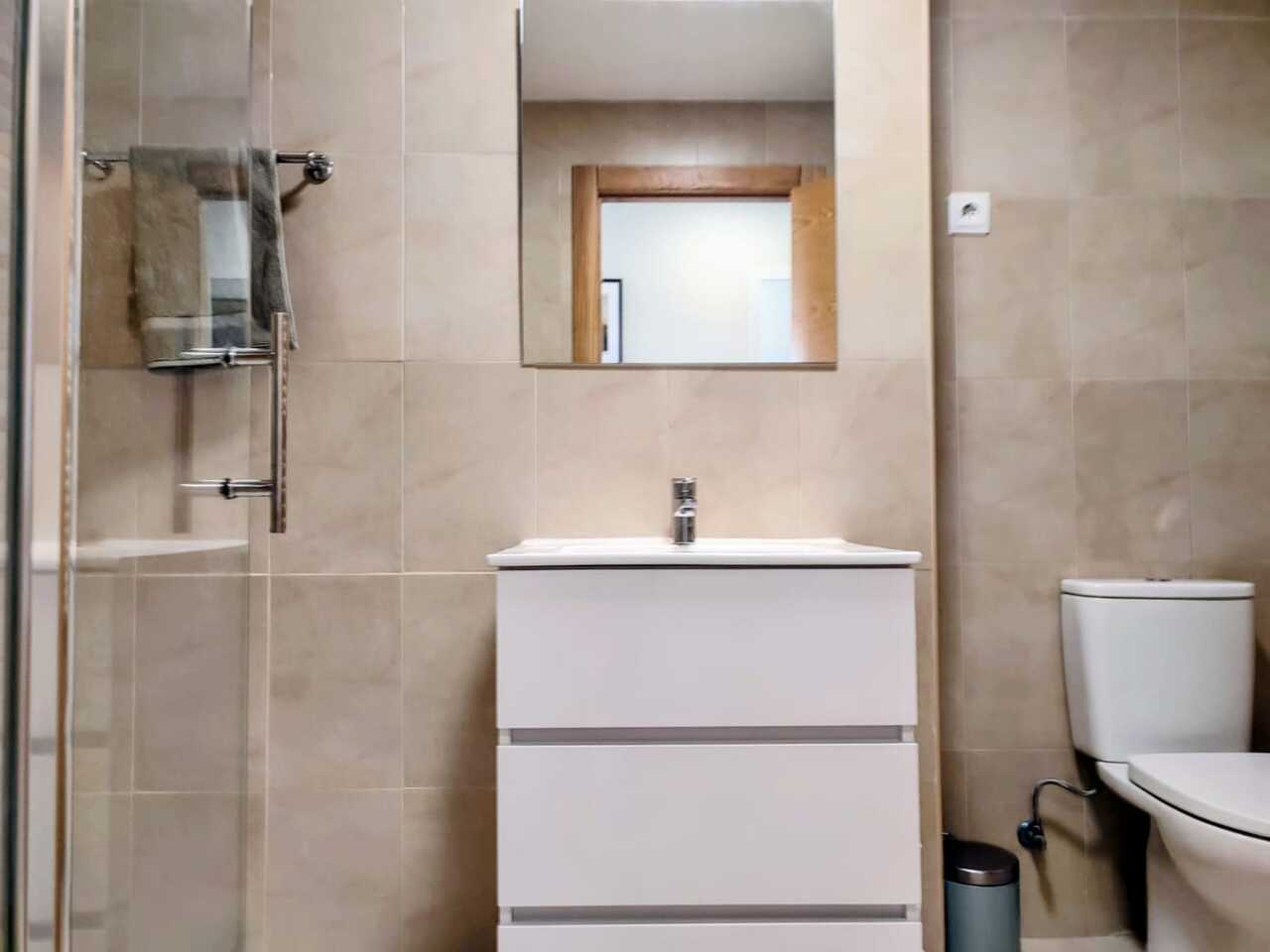 Bathroom in apartment for sale in Hacienda Riquelme Golf Resort