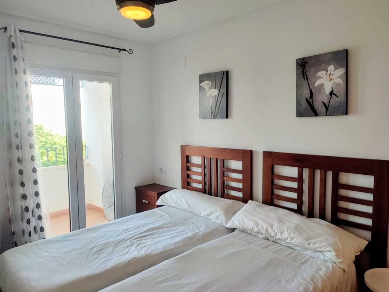 Pool area in apartment for sale in Hacienda Riquelme Golf Resort