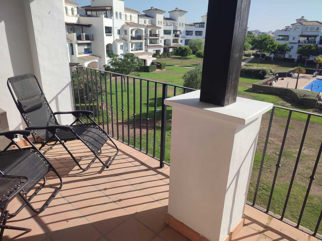 Dining area in apartment for sale in Hacienda Riquelme Golf Resort