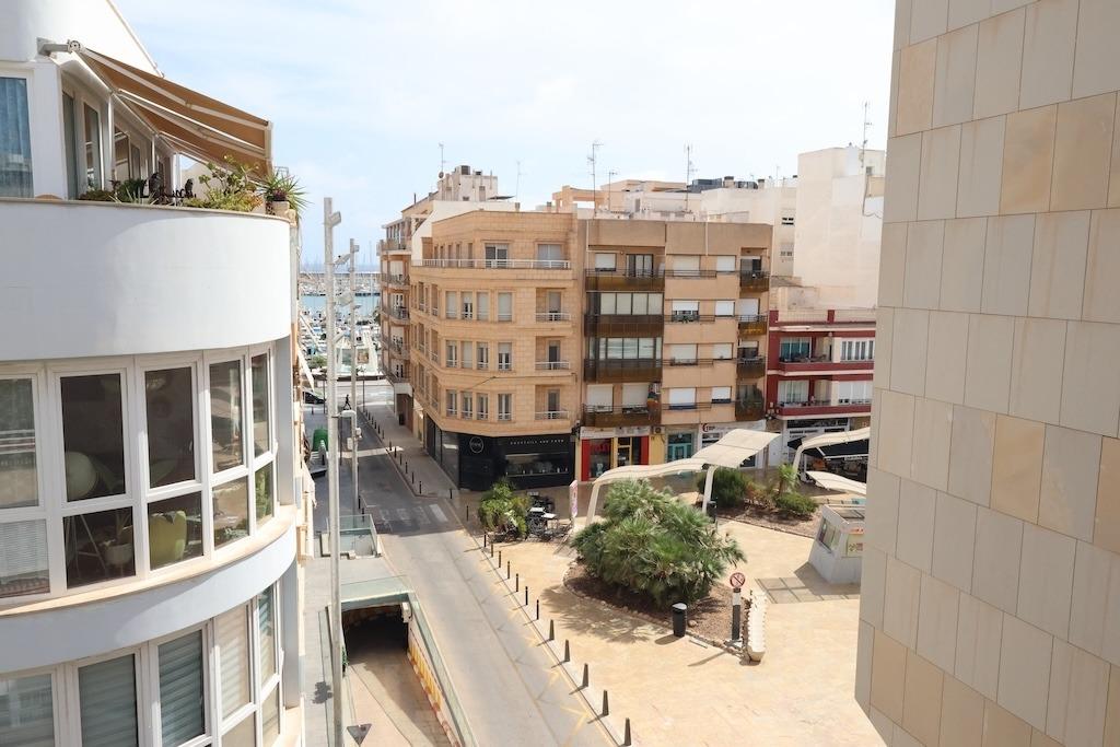 Terrace in penthouse for sale in Torrevieja
