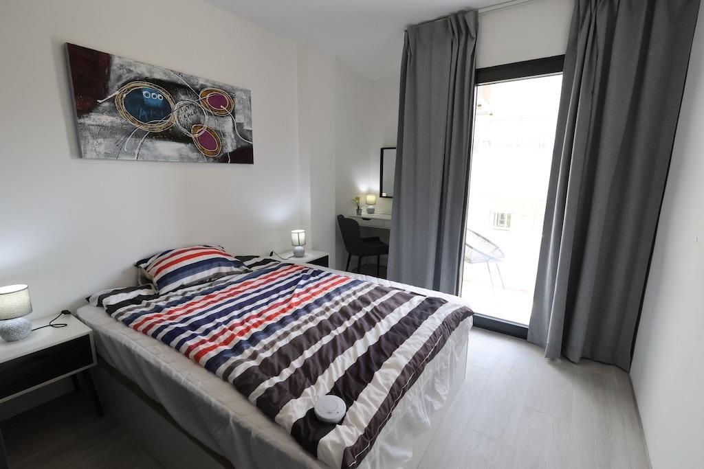 Pool area in penthouse for sale in Torrevieja