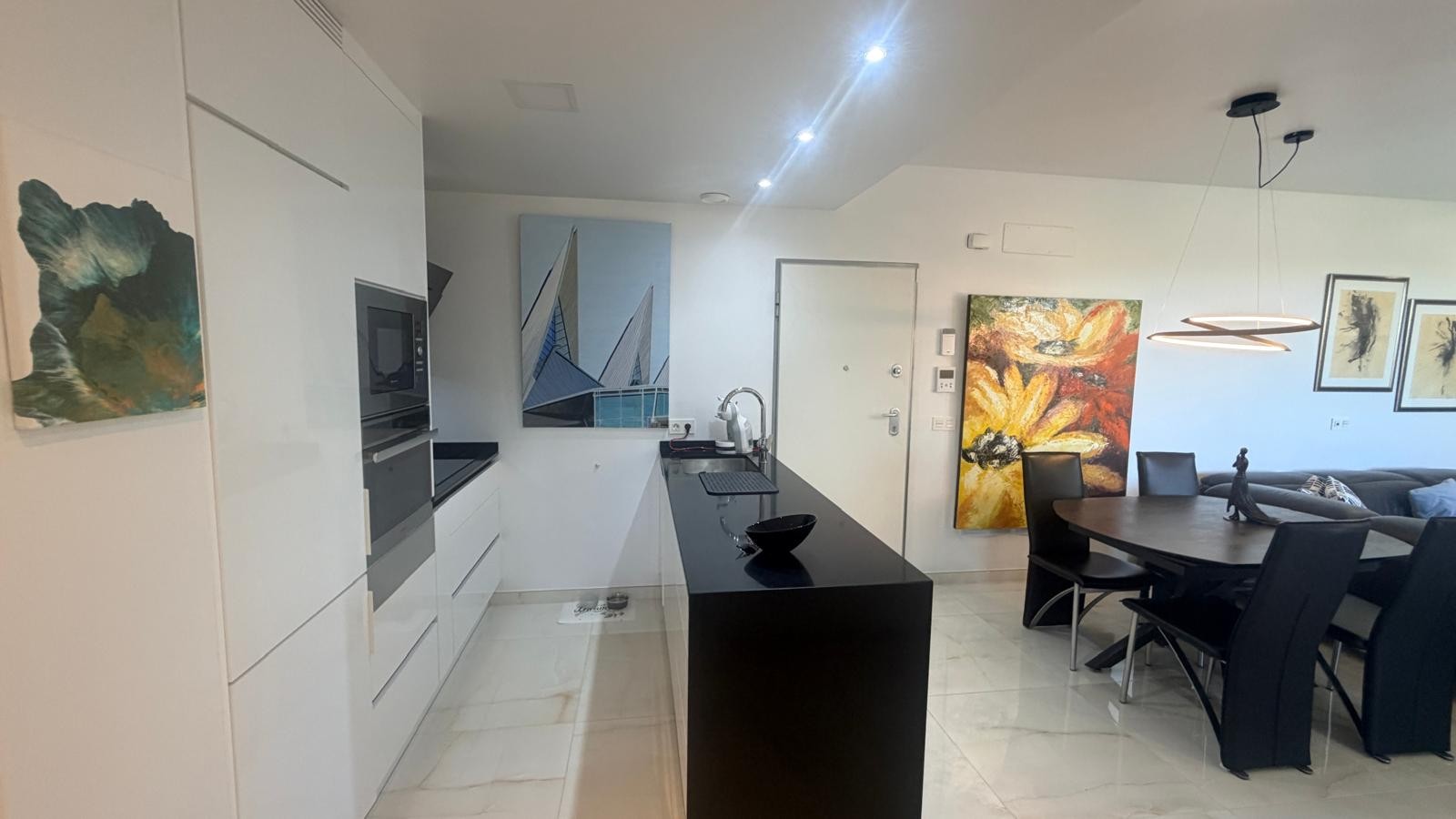 Dining area in apartment for sale in Los Altos
