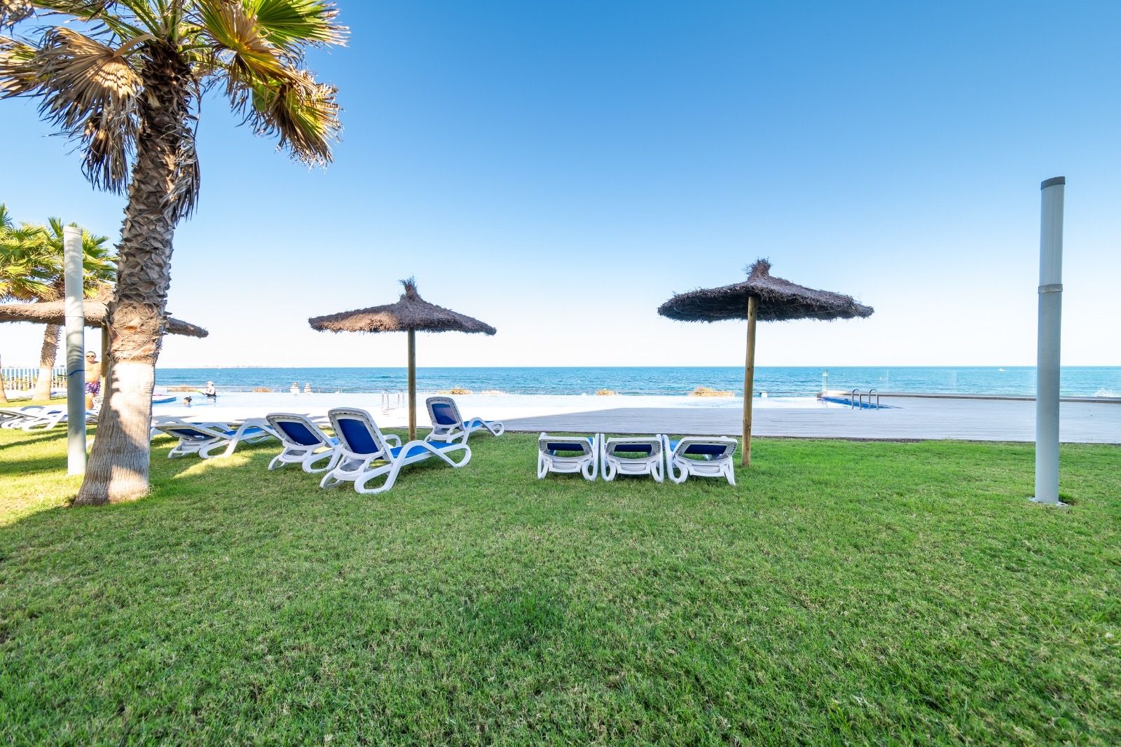 Garden in apartment for sale in Torrevieja