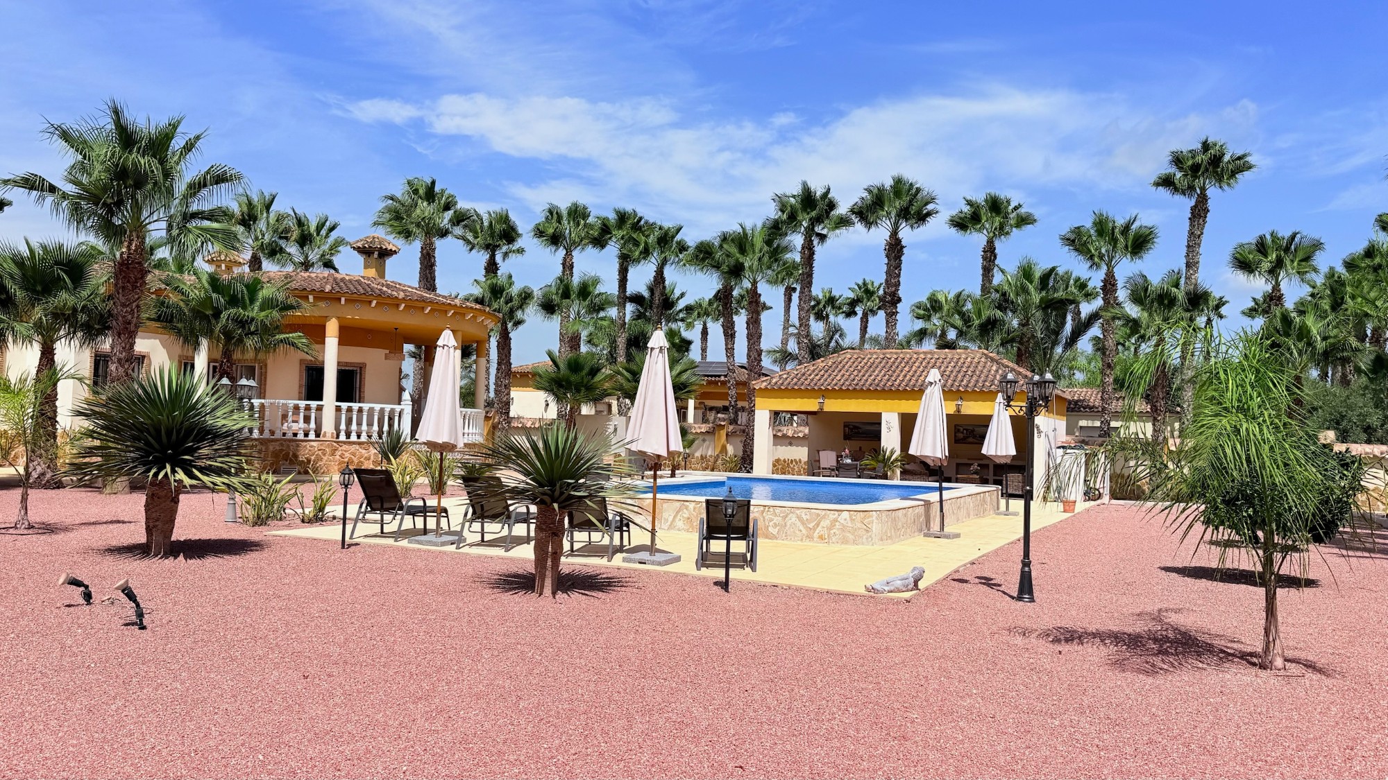 Exterior view in villa for sale in Catral