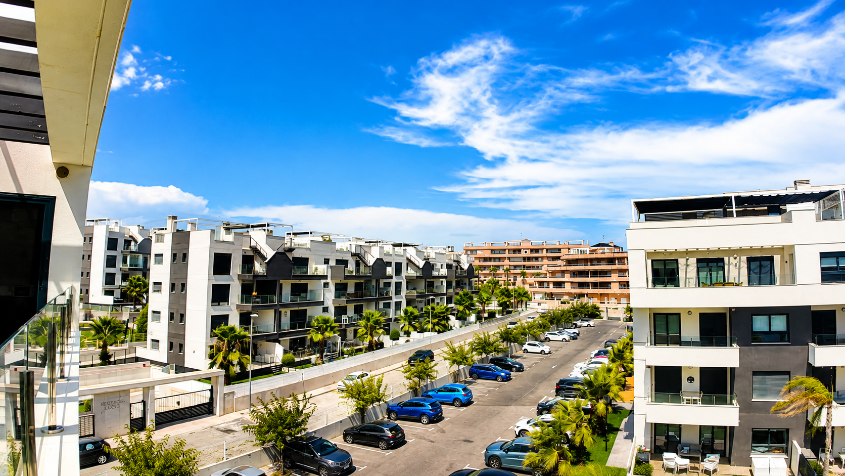 Garden in penthouse for sale in Orihuela Costa