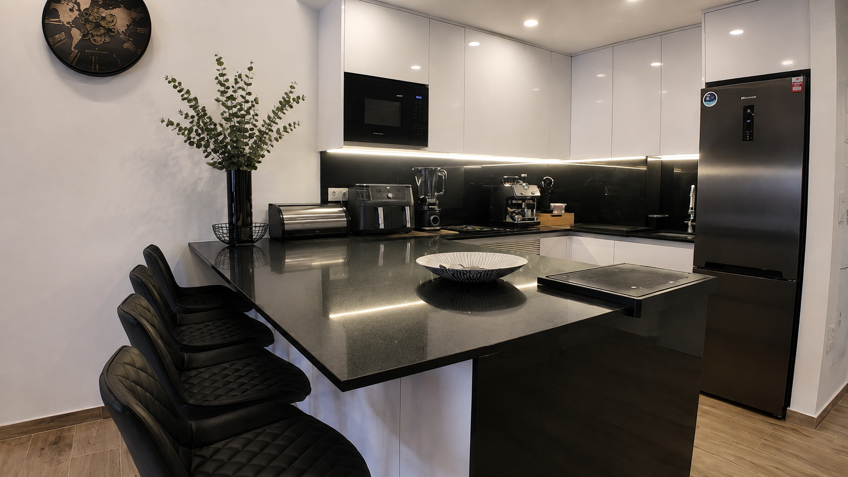 Garden in penthouse for sale in Orihuela Costa