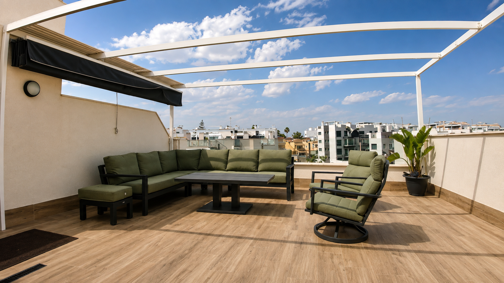 Bedroom in penthouse for sale in Orihuela Costa