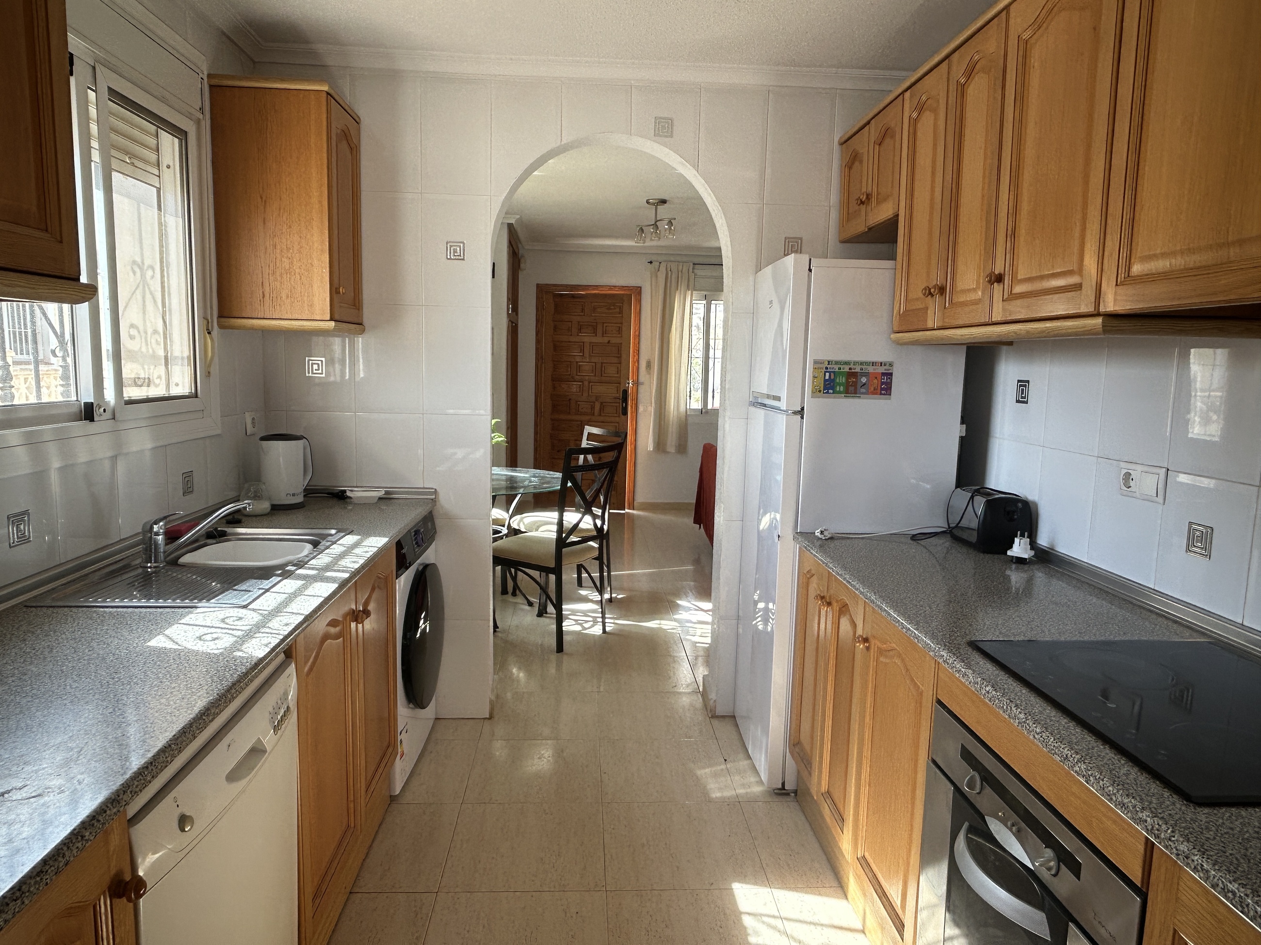 Kitchen in villa for sale in Camposol