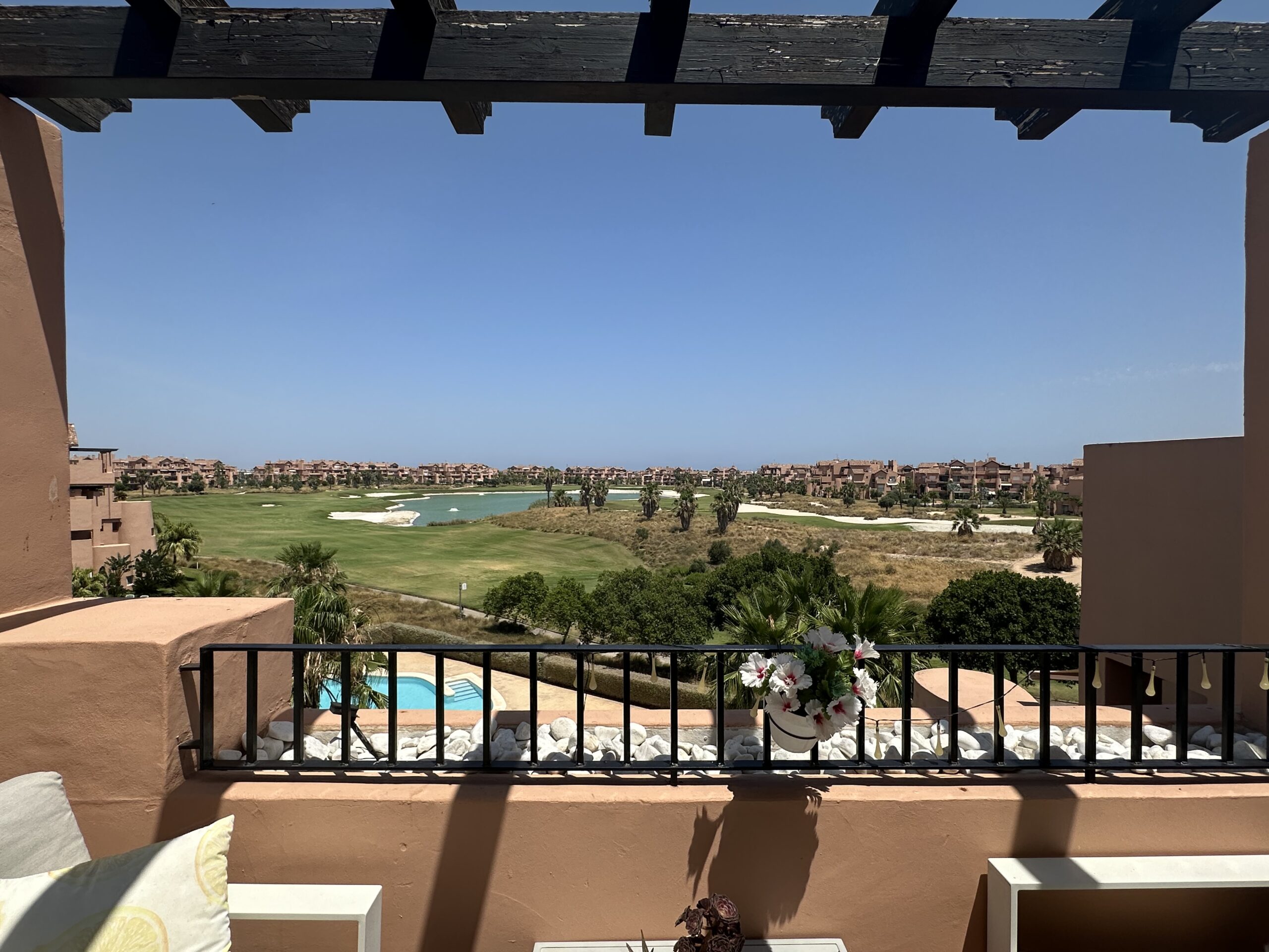 Master bedroom in apartment for sale in Mar Menor Golf Resort