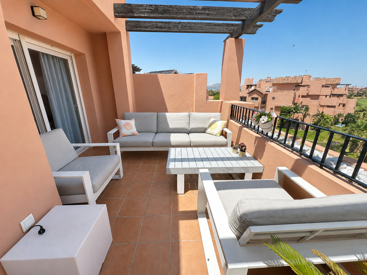 Dining area in apartment for sale in Mar Menor Golf Resort