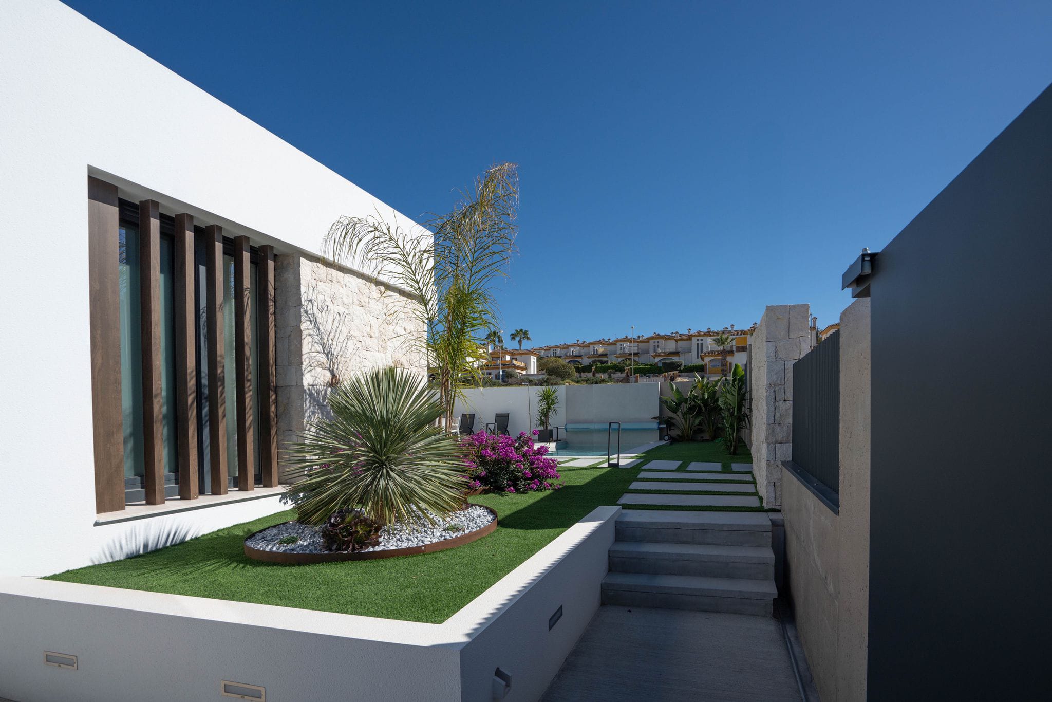 Exterior view in villa for sale in Rojales