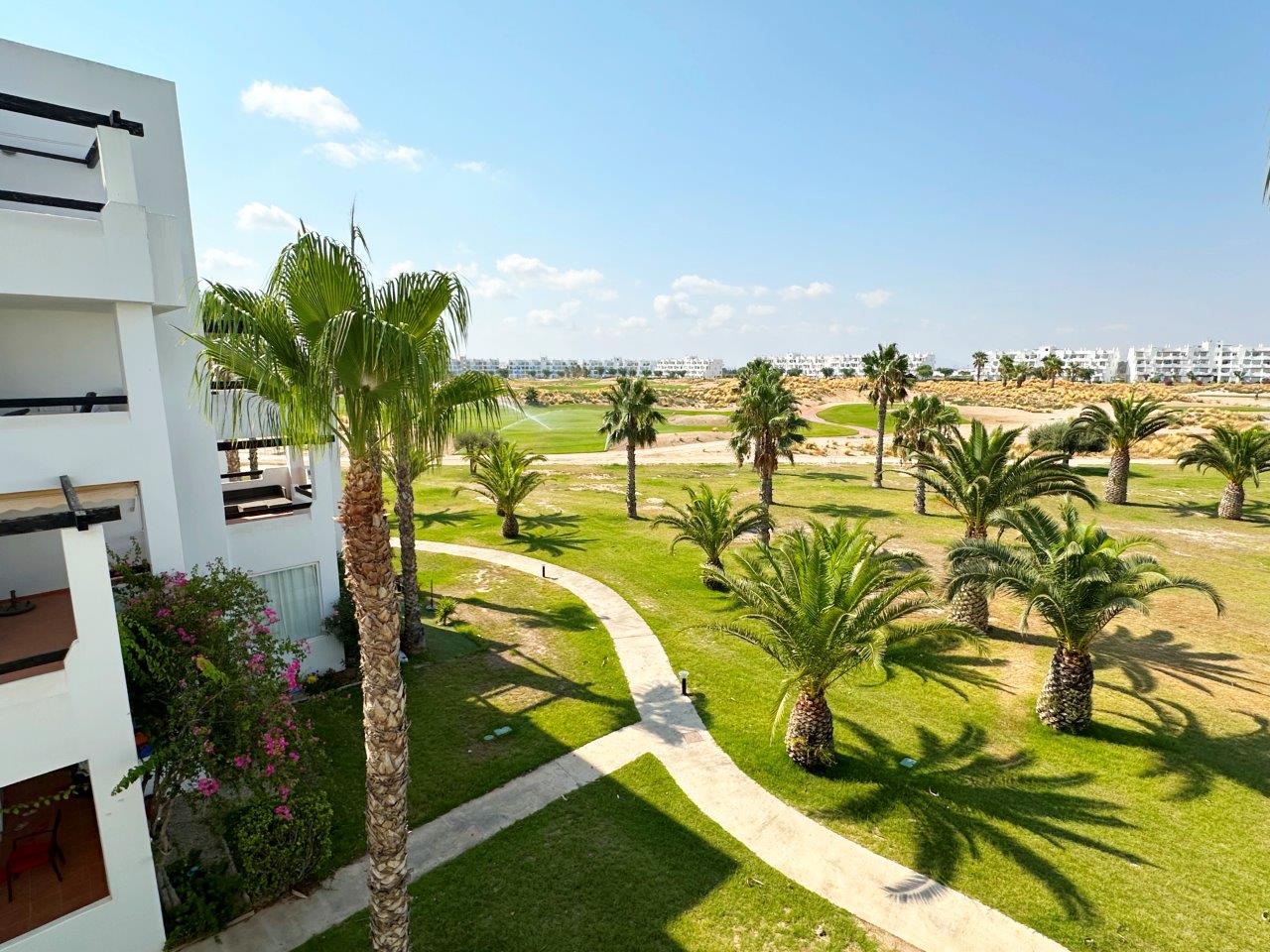 Garden in apartment for sale in Las Terrazas de la Torre Golf Resort