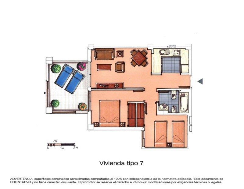 Terrace in apartment for sale in Las Terrazas de la Torre Golf Resort