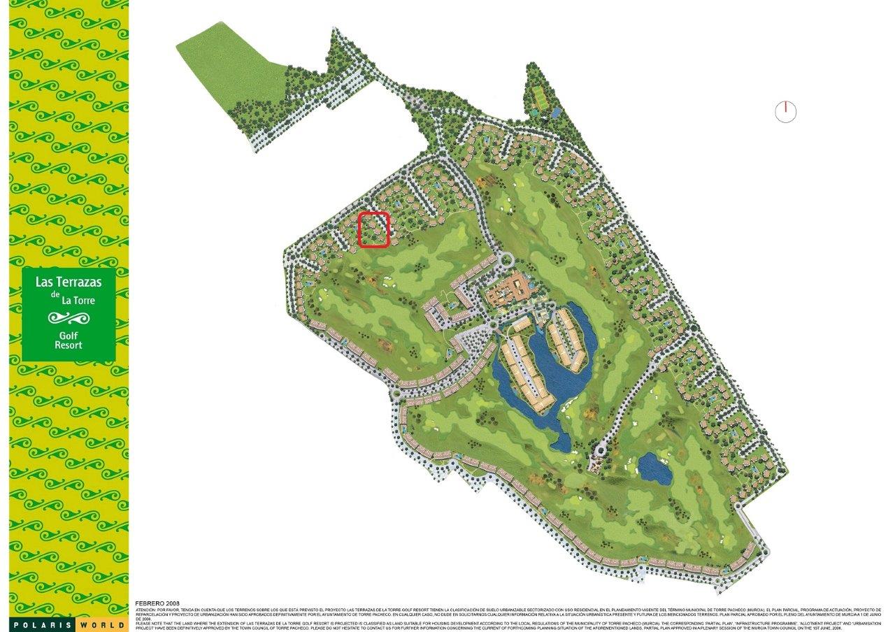 Garden in apartment for sale in Las Terrazas de la Torre Golf Resort